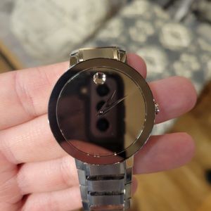 Movado Sapphire Stainless Steel Watch